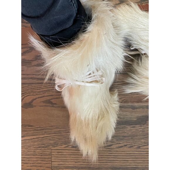 Jampe ourtragiousFrench apres ski bootssize 37or a 5